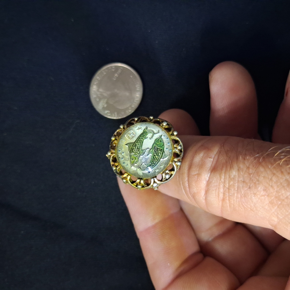 Pisces One Size Fits all Ring